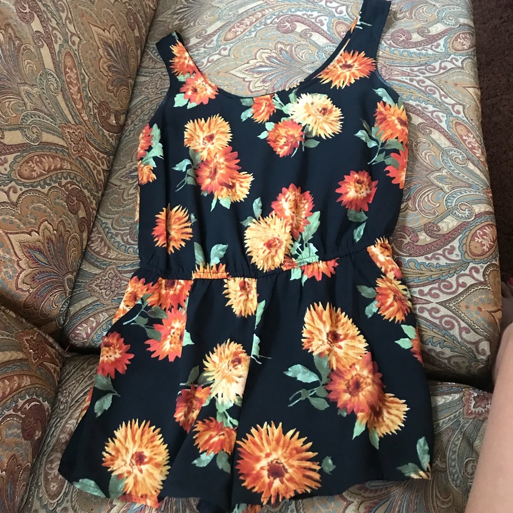 Sunflower romper